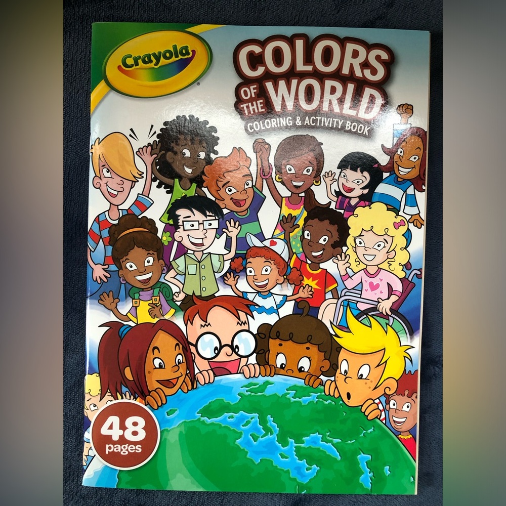 Crayola Colors Of The World Coloring And Activity Book Brand New 48 Pages 2020